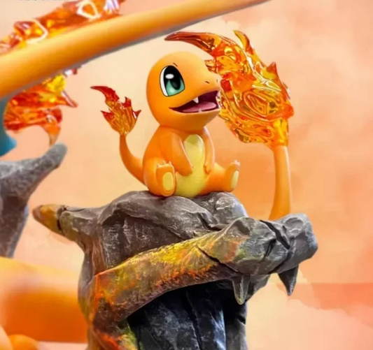 Charizard Spitfire Dragon Battle Figure Collectible Toy Ornament