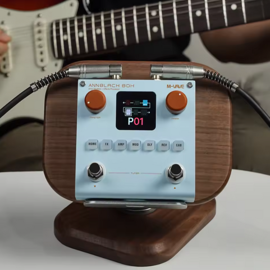 Portable Guitar Bass Effects Processor with Amp Modelling