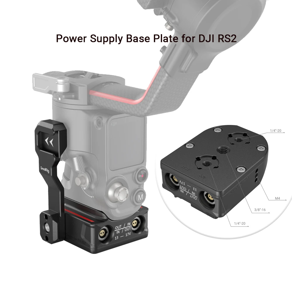 Extended Runtime Power Base Plate for DJI RS2