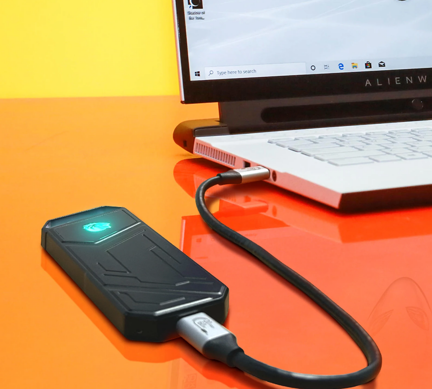 1TB USB-C Portable SSD High Speed External Storage