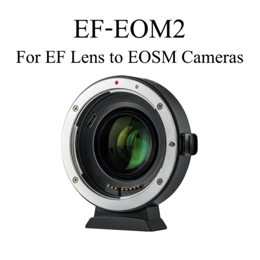 Autofocus Lens Adapter 0.71x for Canon EF to EOS-M Mount