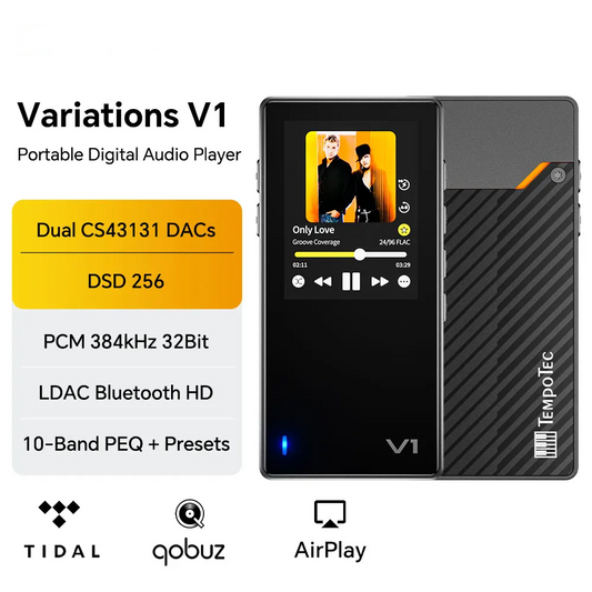 HiFi Music Player with PEQ and USB DAC Support