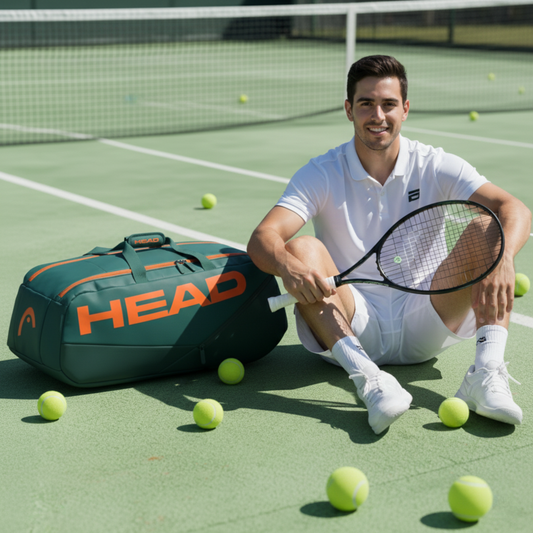 Portable Tennis Racket Bag with Spacious Storage