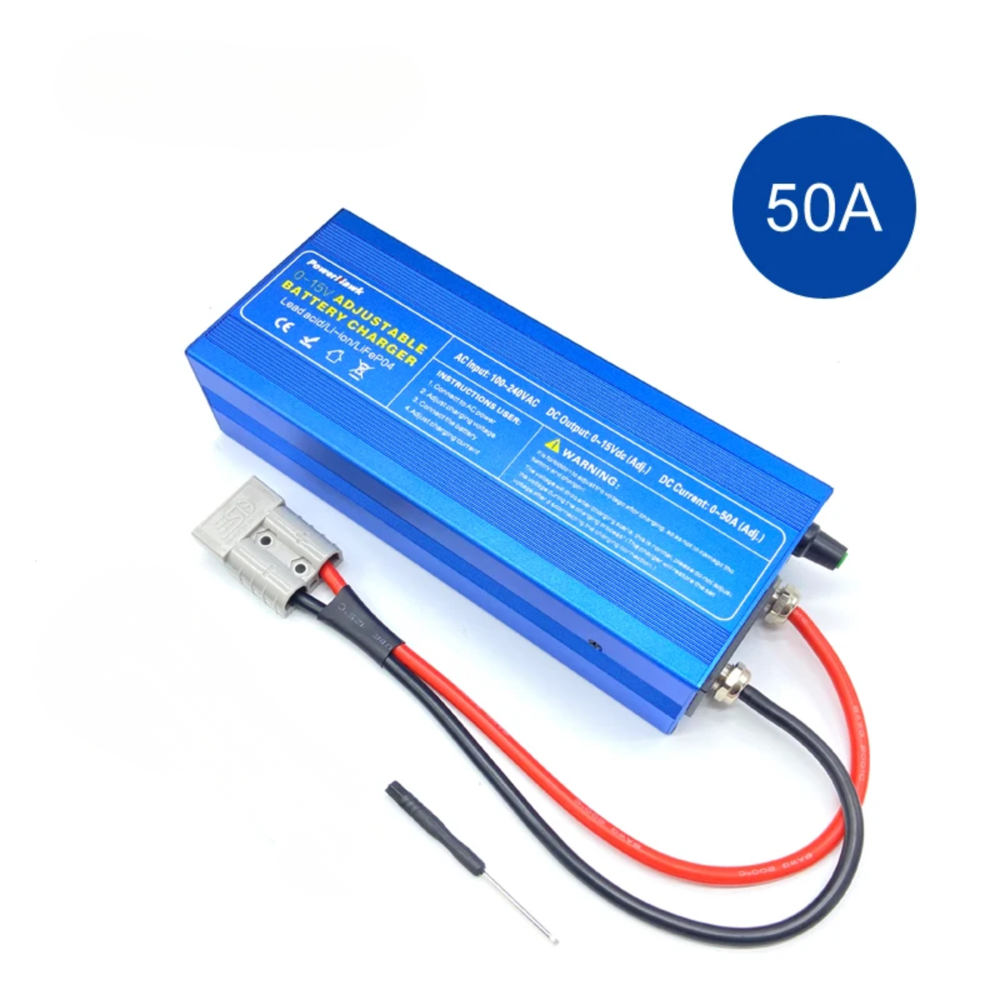 50A 12V LiFePO4 Battery Quick Charge