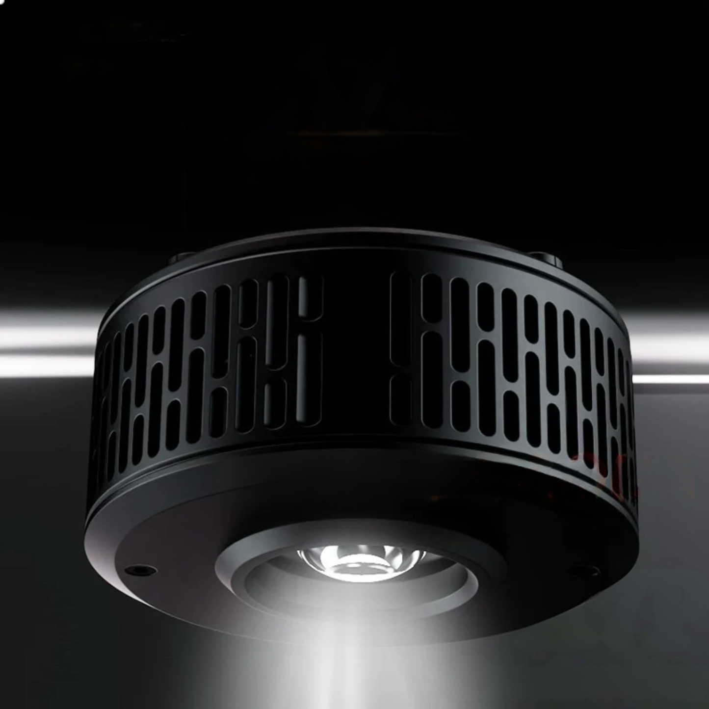 100W Full Spectrum LED Aquarium Light with Round Bracket