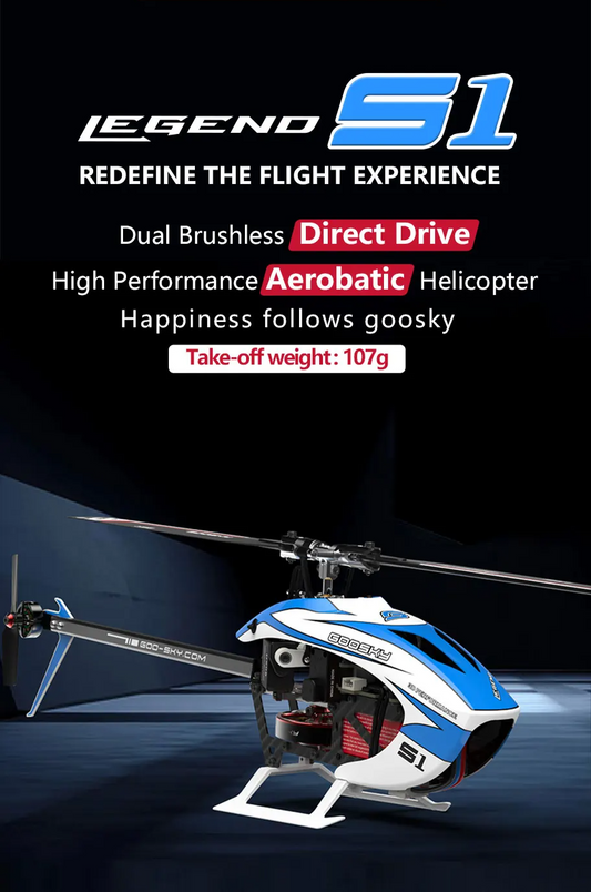 High Performance 3D RC Helicopter Toy with Brushless Motor
