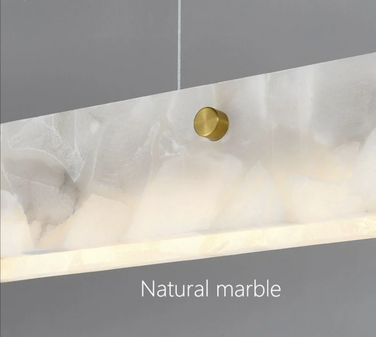 Gold 120 cm Dimmable Linear LED Pendant Light