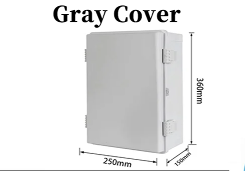 360x250x150mm Grey ABS Junction Box IP67 Waterproof