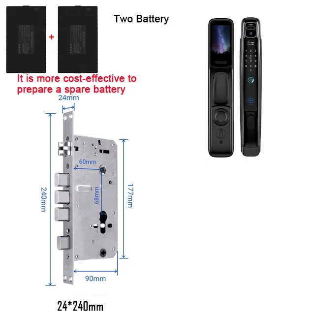Smart Door Lock Camera Face Unlock