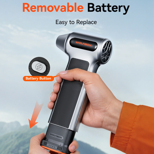 Cordless Air Blower for Car PC and Home Cleaning