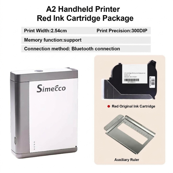Handheld Inkjet Printer QR Barcode Date Code Printing