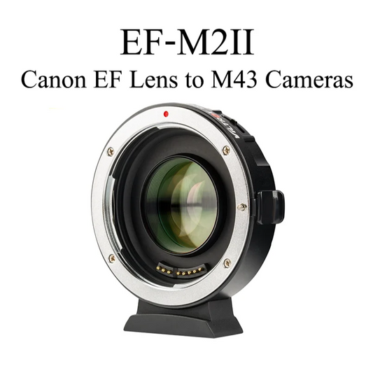 Autofocus Adapter Ring 0.71x for Canon EF to M43 Mount