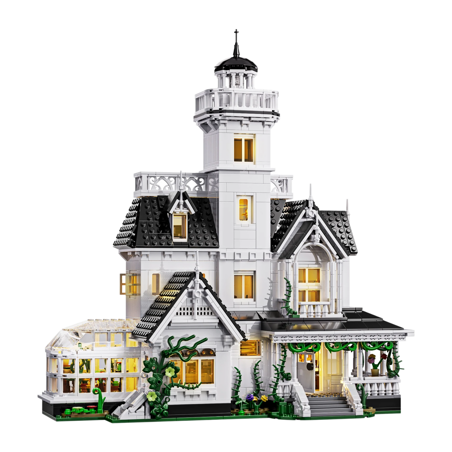 Vintage Architecture Building Blocks Medieval Cottage DIY Construction Kit
