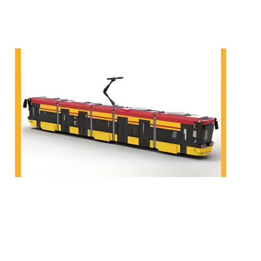 ST6063-1264PCS Train Model Building Blocks DIY Creative Toy Set
