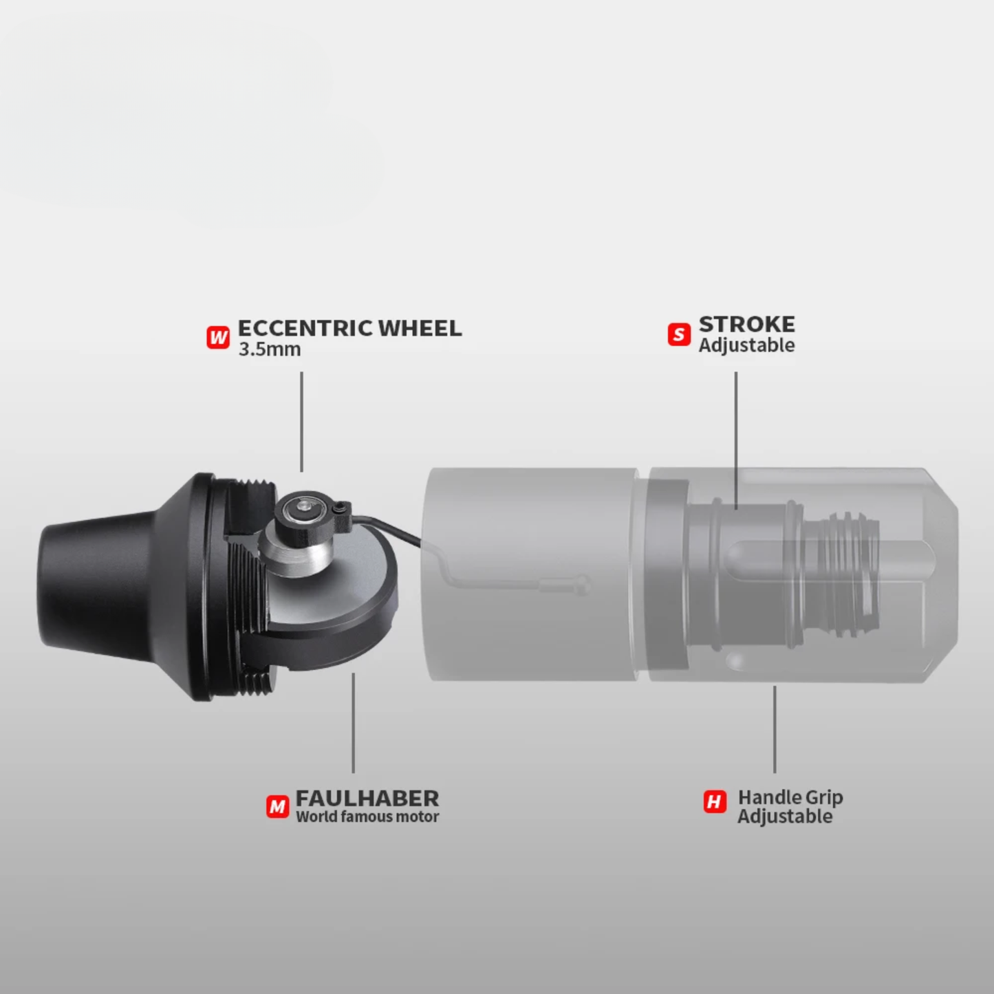 Professional Rotary Pen Tattoo Machine with FAULHABER Motor