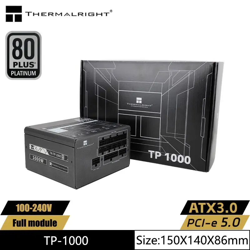 High Performance 1000W Gaming Power Supply ATX3.0