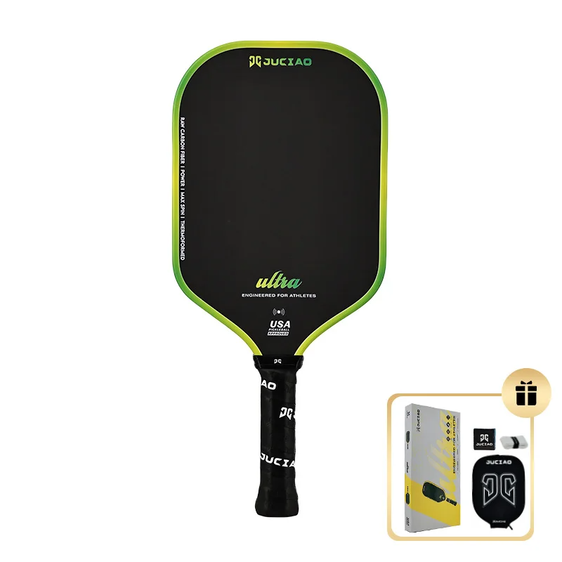 Ultra Gen3 Carbon Fiber Pickleball Paddle 16MM Forest Green