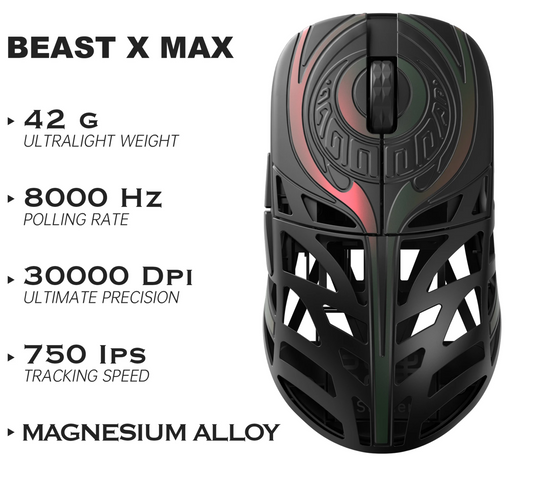 Esports Wireless Gaming Mouse 45g PAW3950HS White