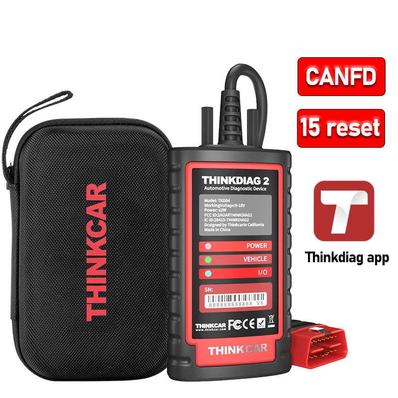 Bluetooth OBD2 Diagnostic Scanner with All System Bidirectional Control