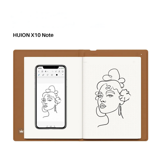 HUION Wireless Smart Writing Pad with Battery-Free Stylus