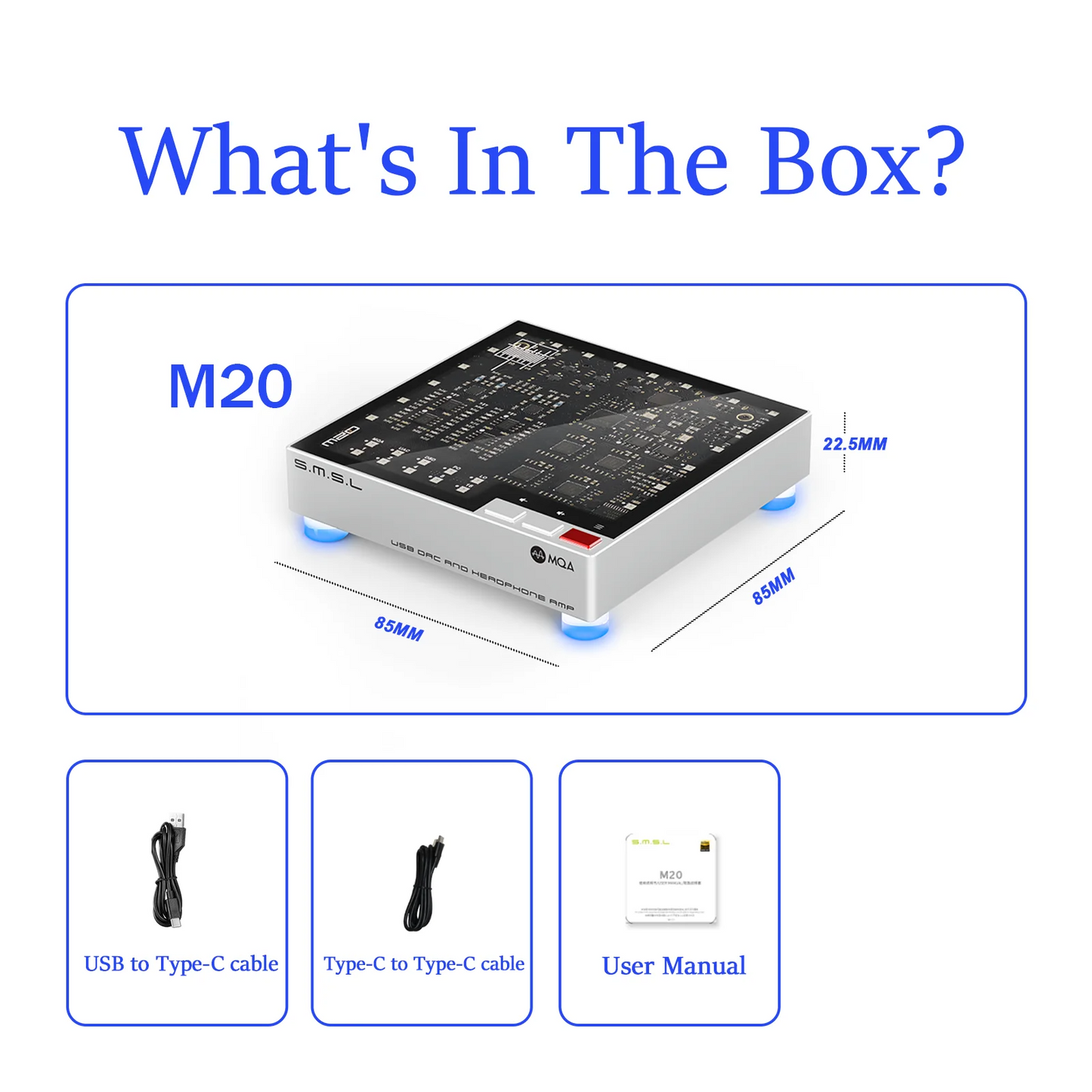 High-Resolution Gaming DAC Amp with 3.5mm and 4.4mm Outputs