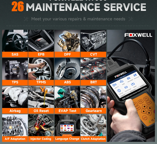 NT650 ELITE OBD2 Automotive Diagnostic Scanner Professional