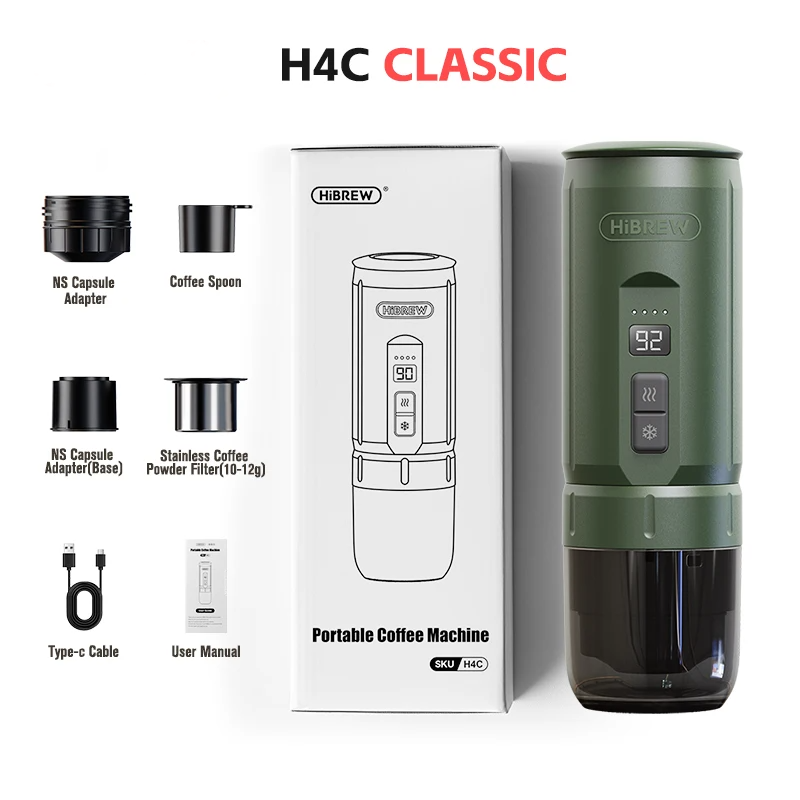 Compact Travel Espresso Maker for Quick Coffee