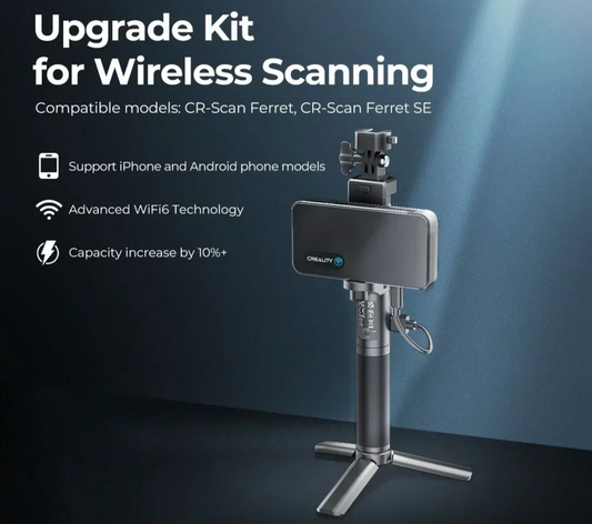 Wireless Upgrade Kit for 3D Scanner with WiFi6 Support