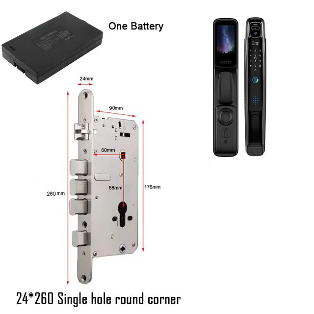 Alexa Smart Digital Door Lock Face Unlock