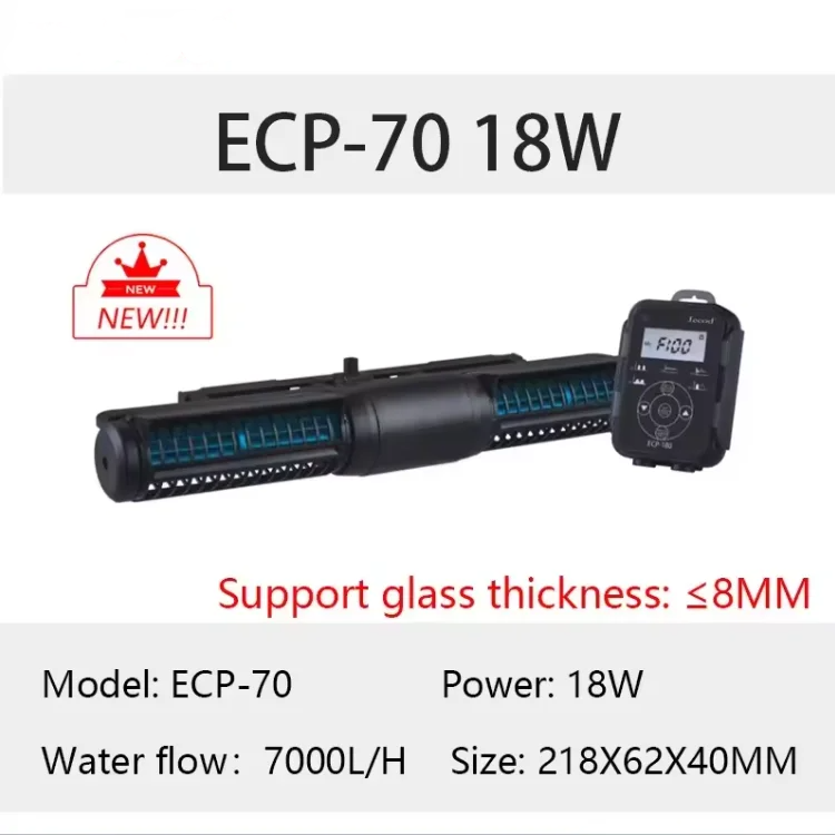 70W Marine Aquarium Wave Maker Pump with Adjustable Flow