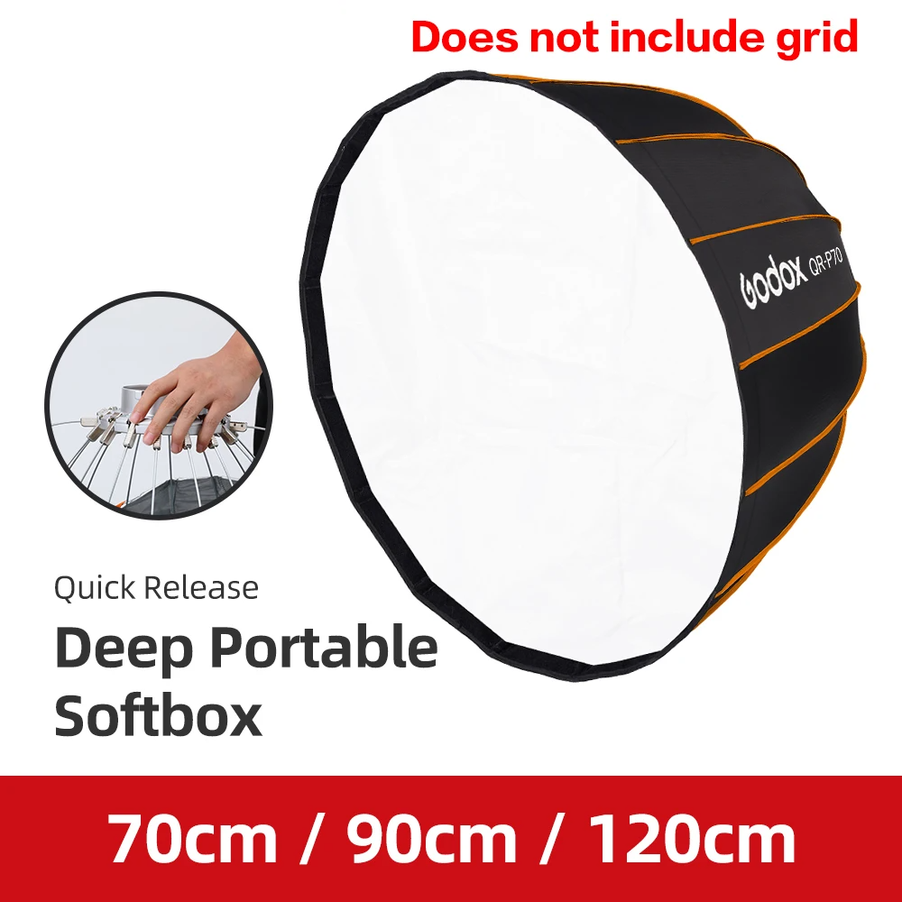 Deep 120cm Bowens Softbox without Grid