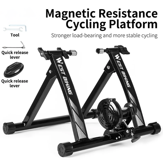 Portable Indoor Bike Trainer Magnetic Resistance Stand