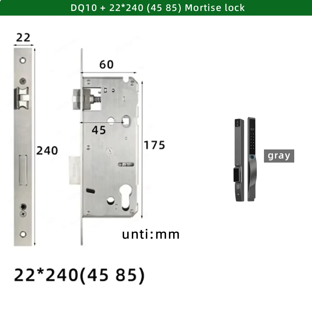Waterproof Digital Smart Lock with Fingerprint Access