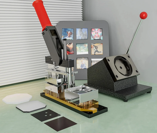 50×50mm Acrylic Magnet Maker Machine Set