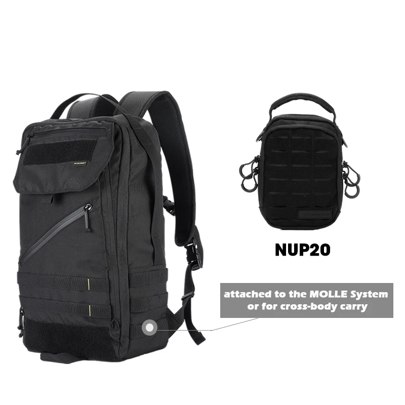 Compact 23L Waterproof Commuter Backpack with Laptop Sleeve