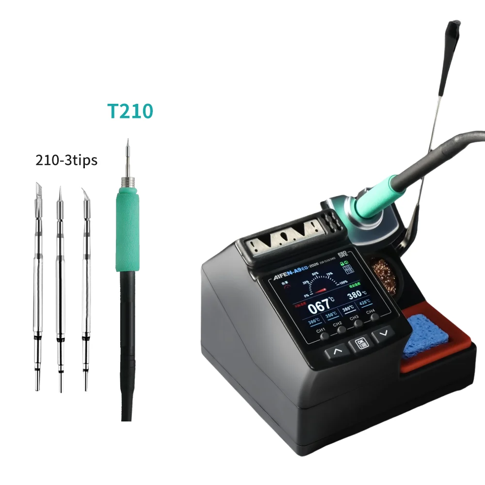 Electronics Soldering Station 210 Handle 180W Repair Kit