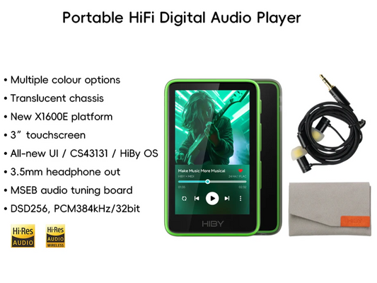 Portable HiFi Music Player USB DAC Bluetooth 5.1