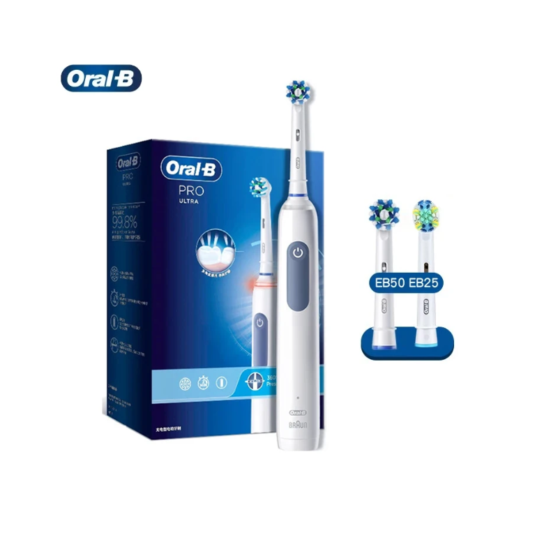 Electric Toothbrush with 3D Rotation