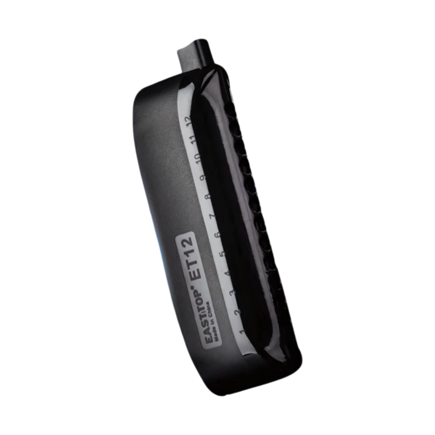 12 Hole Chromatic Harmonica Key of C Black