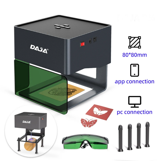 Compact CNC Laser Engraver for Custom Logos and Designs