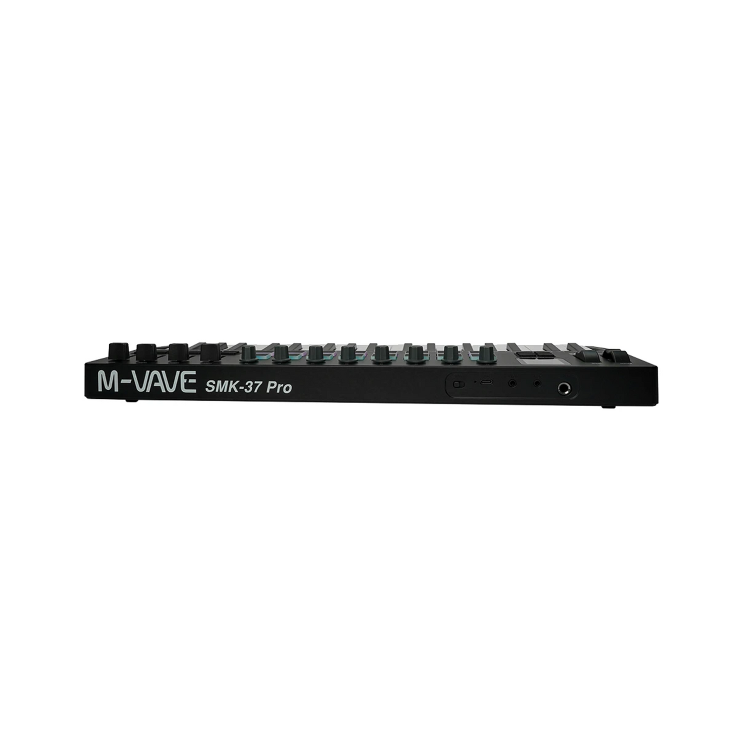 37-Key Wireless MIDI Keyboard with Drum Pads and Controls