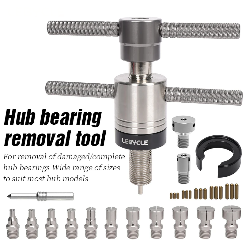 Bicycle Hub Bearing Removal Tool for MTB and Road Bikes