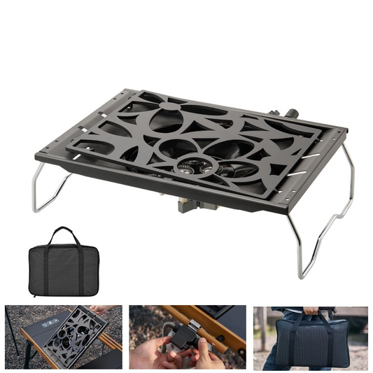 High Firepower Black IGT Stove Portable Camping Kitchen Unit