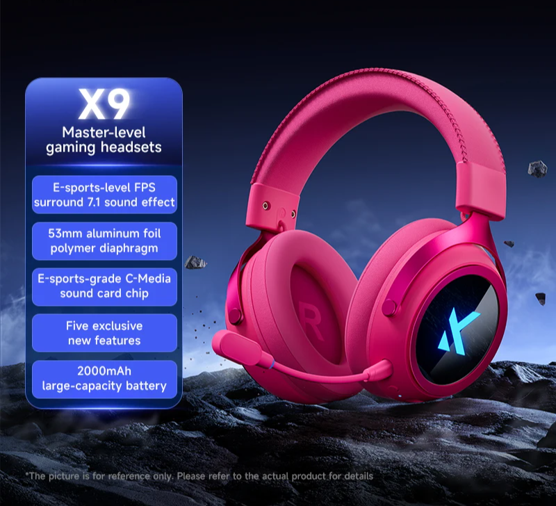 X9 Three-Mode Wireless Headset for FPS & E-Sports