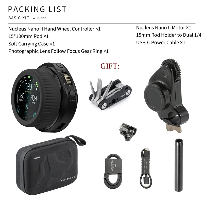 High-Speed Wireless Lens Motor for Gimbals