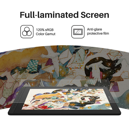 HUION Battery Free Digital Pen Tablet with Desktop Stand
