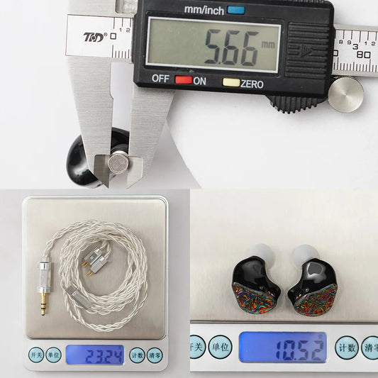 Red 3.5mm Wired Hi-Res Music Earphones