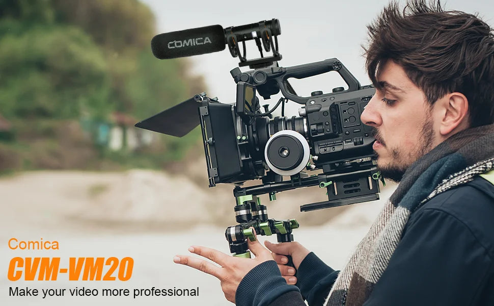 USB-C Shotgun Microphone for Smartphones and Laptops