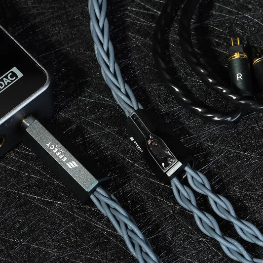 Professional Earphone Cable 8 Wire 3.5mm Jack