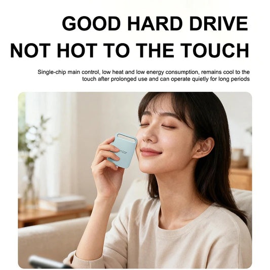 High-Speed Green Portable External SSD